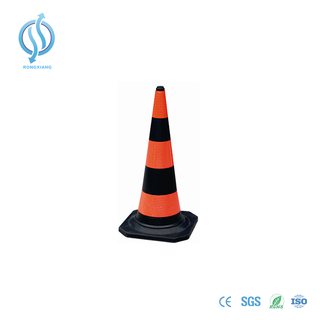 Cone de trânsito laranja Israel PE de 1000 mm