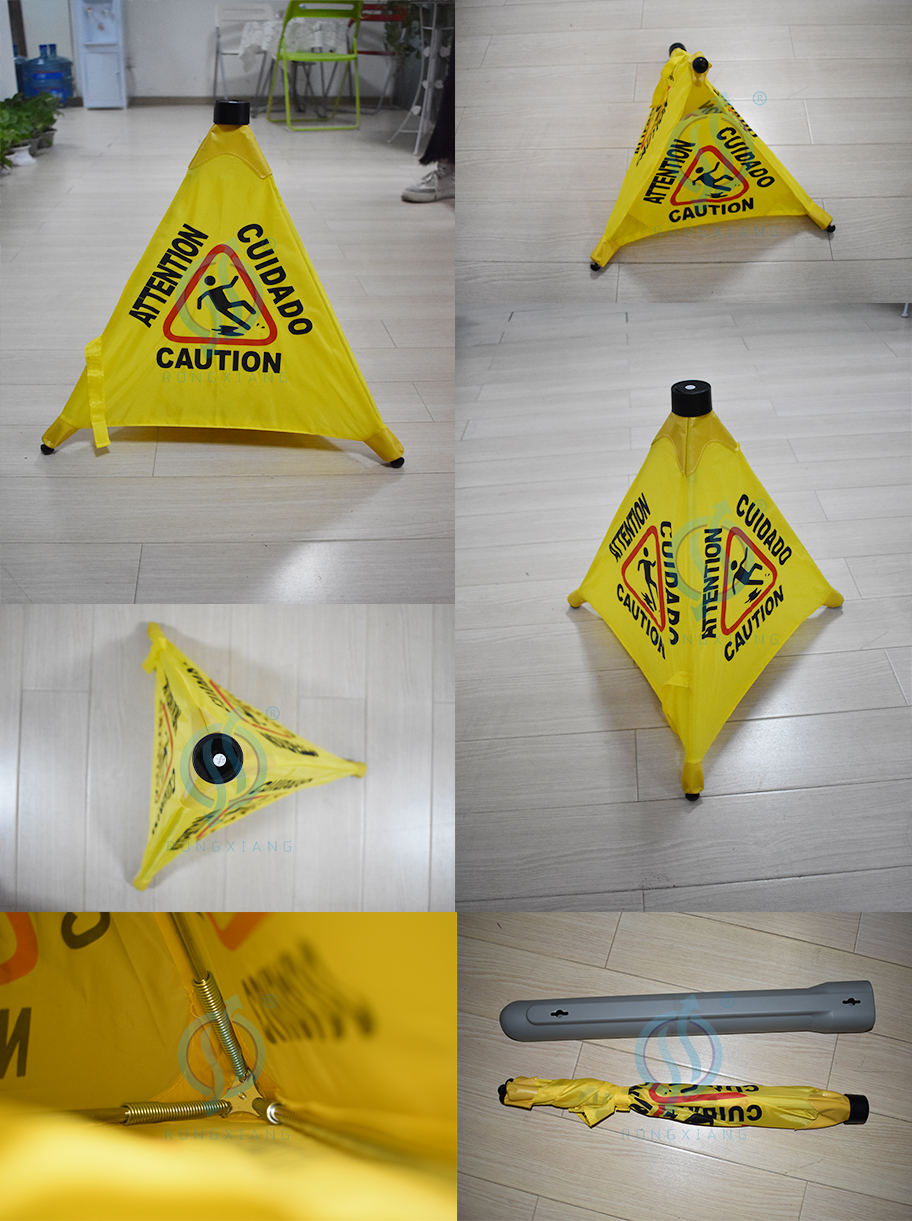 Cone de sinal de guarda-chuva