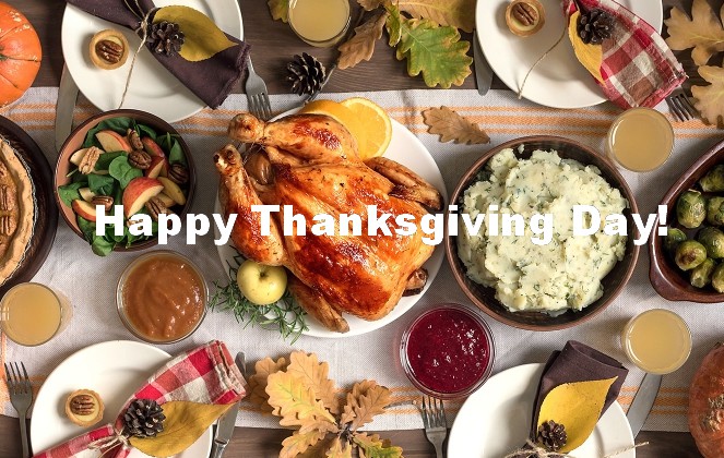 Feliz Dia de Ação de Graças