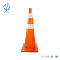 Cone de Trânsito de PVC de 90cm