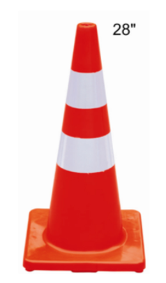 Cone de PVC de 70cm