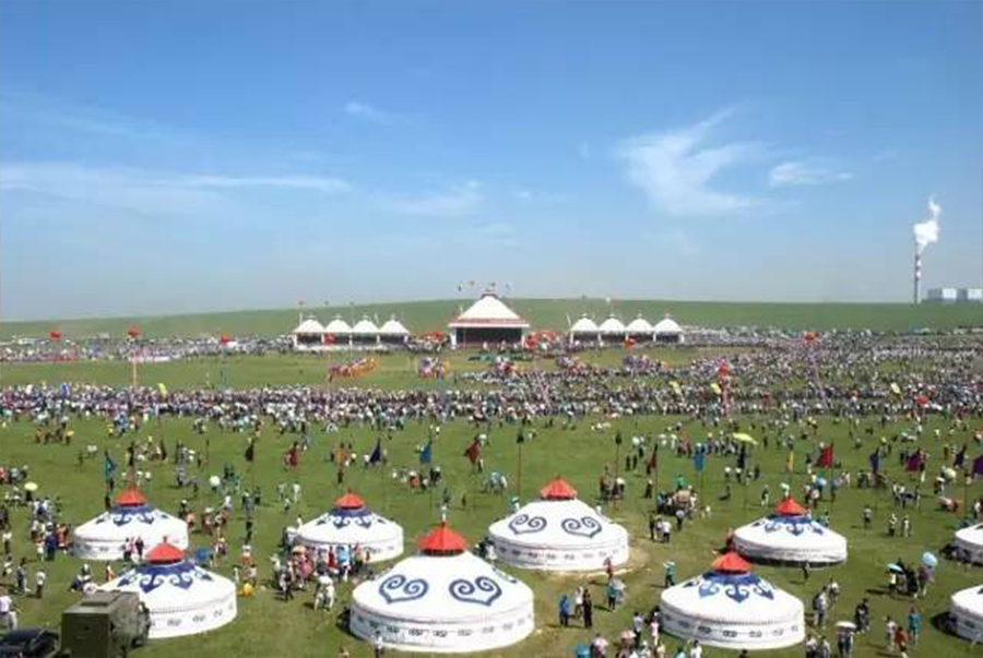 Festival Naadam da Mongólia