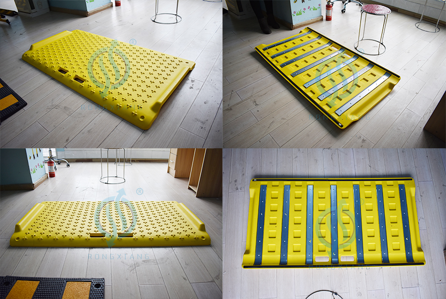 Tampa da vala de pl&aacute;stico