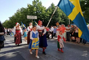 Dia Nacional da Suécia e itens em promoção