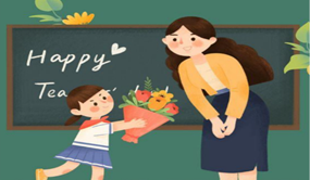 Feliz dia do professor 