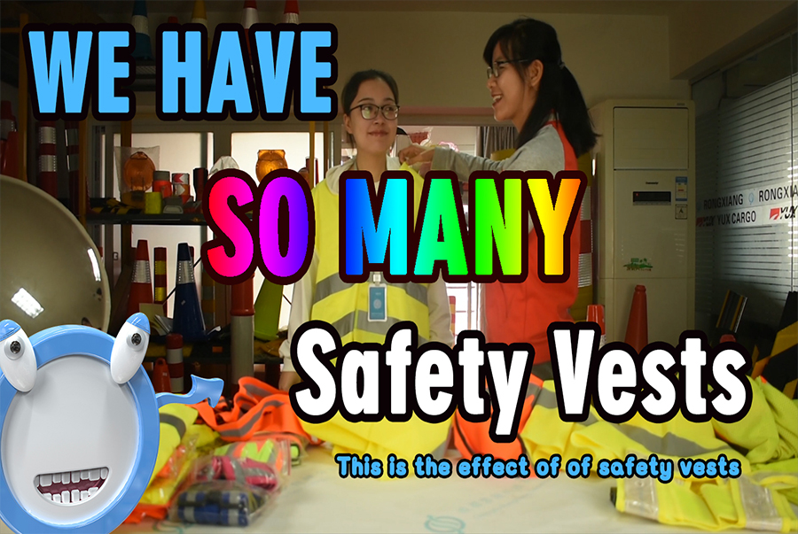 Show de colete de segurança